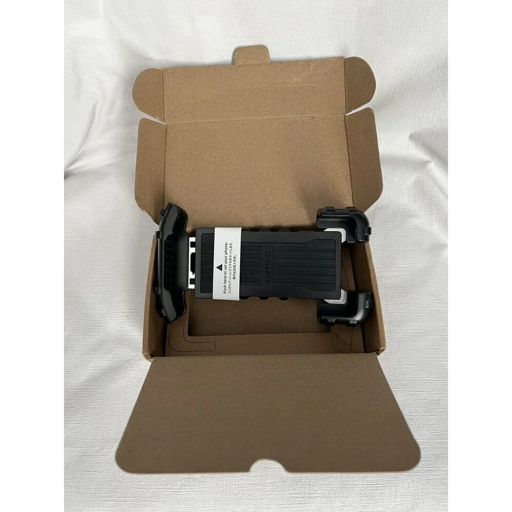 Lamicoll BM 02 Bike/ Motorcycle Cell Phone Mount Black